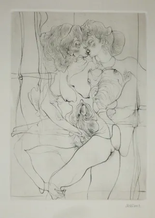 Incisione Bellmer - A Sade 7