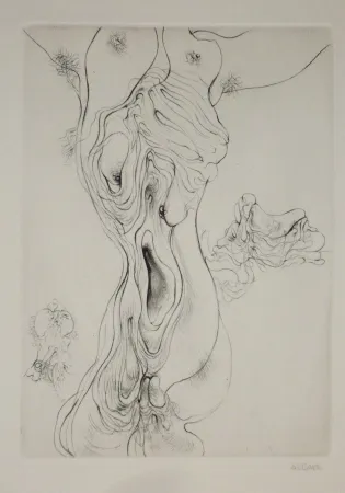 Incisione Bellmer - A Sade 8