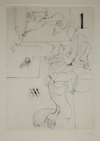 Incisione Bellmer - A Sade 9