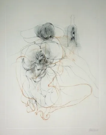 Acquaforte E Acquatinta Bellmer - Aline et Valcour