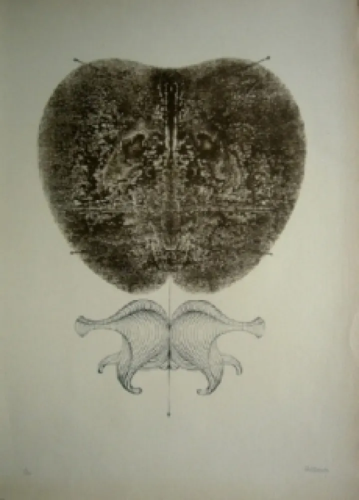 Litografia Bellmer - Bottines