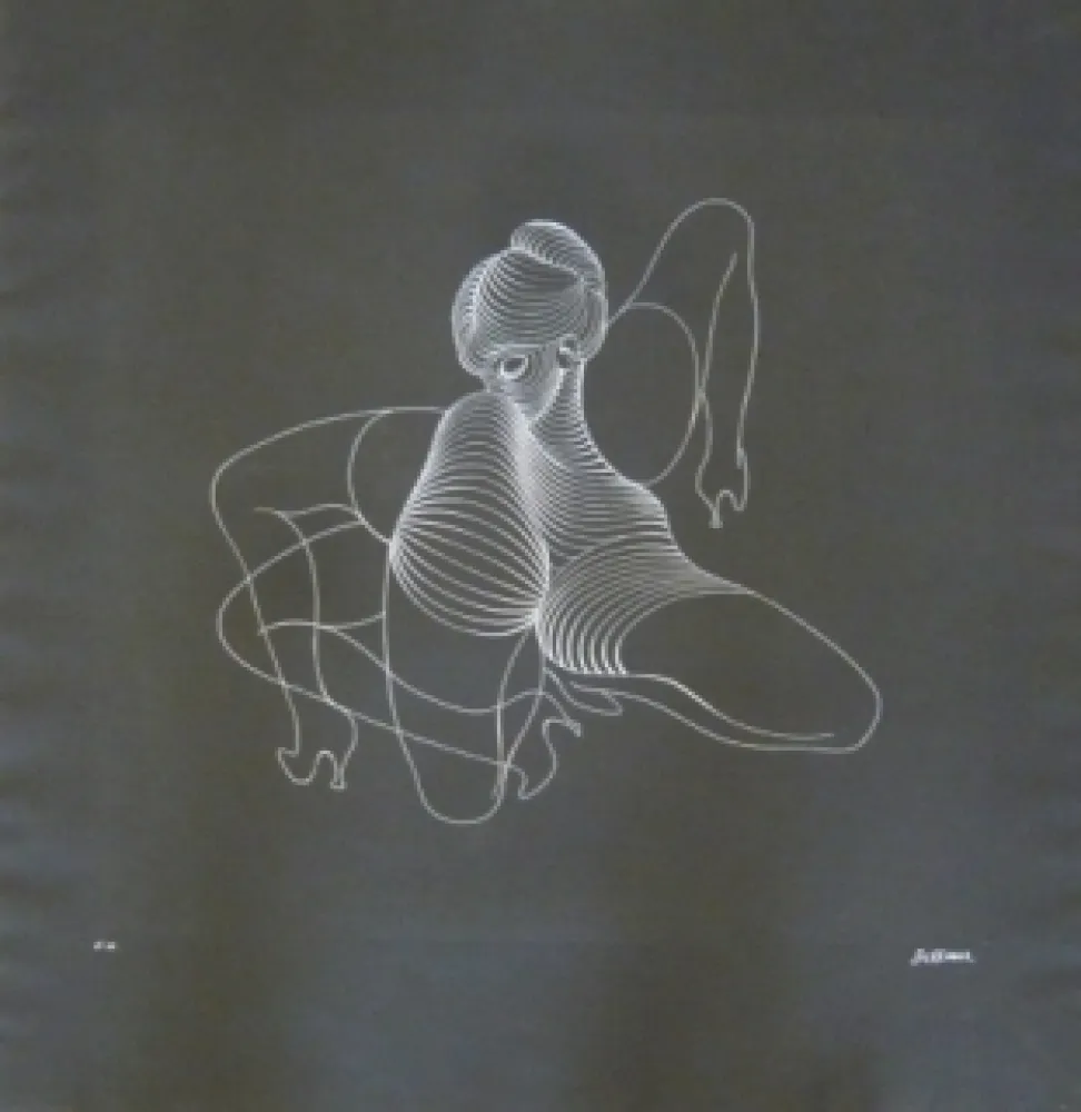 Incisione Bellmer - Céphalopode double