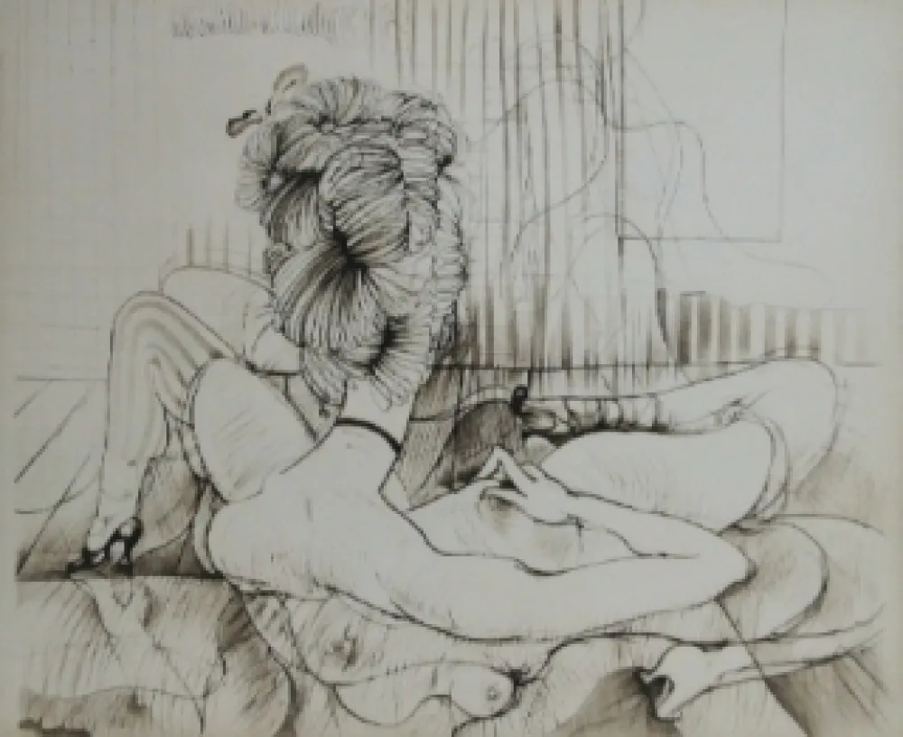 Acquaforte E Acquatinta Bellmer - De dos