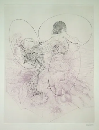 Acquaforte E Acquatinta Bellmer - Juliette ou les prospérités du vice