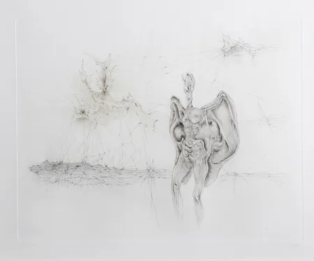 Incisione Bellmer - La Chauve-Souris