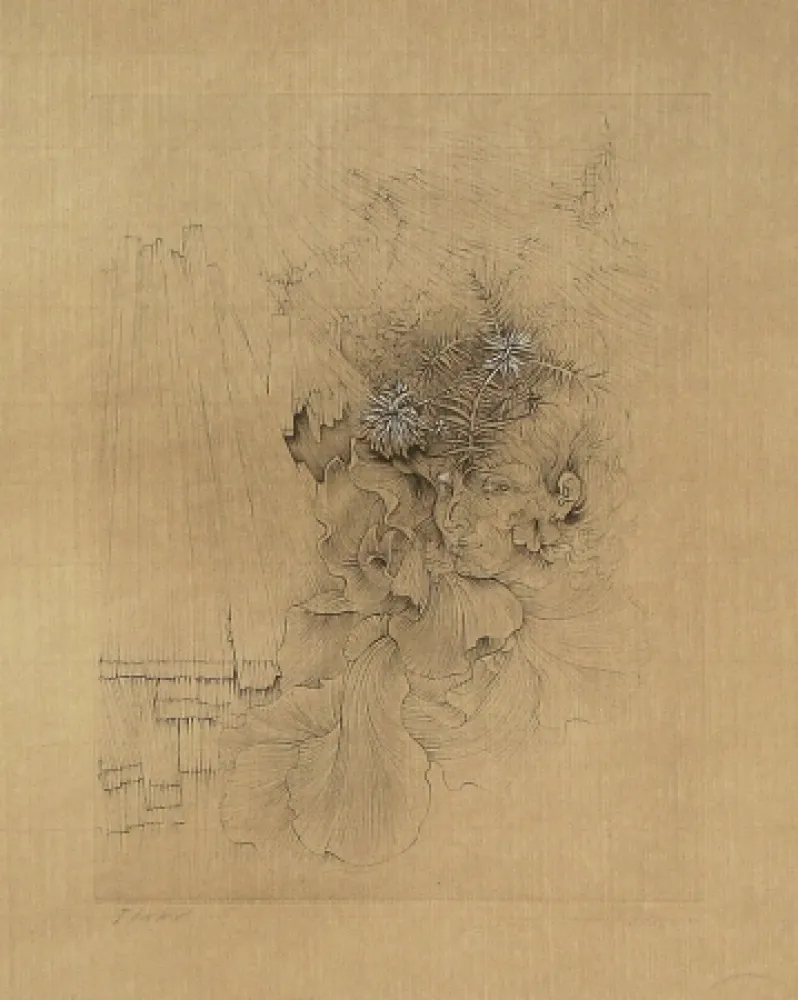 Incisione Bellmer - La Danseuse