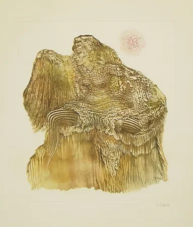 Incisione Bellmer - La Pauvre Ann