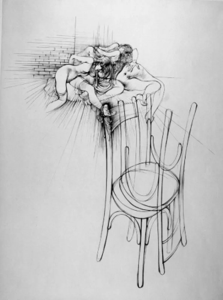 Acquaforte Bellmer - La sedia