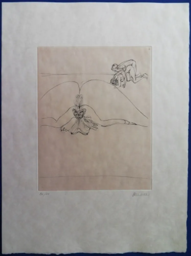 Incisione Bellmer - Le corps s'offre