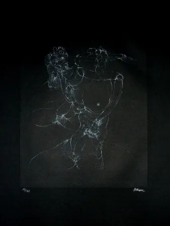 Acquaforte Bellmer - L'inceste