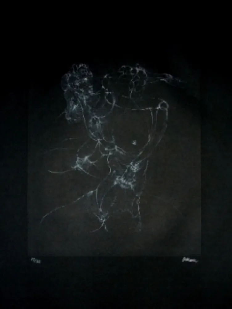 Acquaforte Bellmer - L'inceste