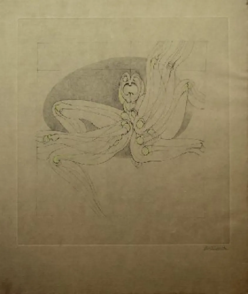 Acquaforte E Acquatinta Bellmer - Marionnette 2