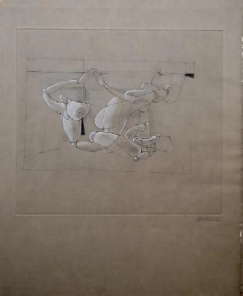 Acquaforte E Acquatinta Bellmer - Marionnette 4