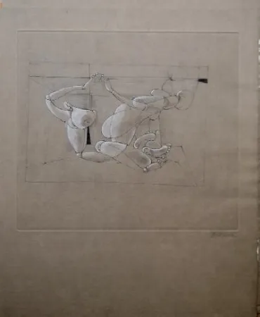 Acquaforte E Acquatinta Bellmer - Marionnette 4