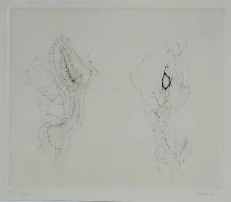 Acquaforte E Acquatinta Bellmer - Mon arrestation du 26 août