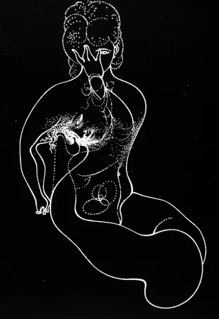 Acquaforte Bellmer - Nu  