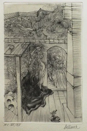 Acquaforte Bellmer - Retable