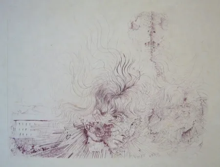 Acquaforte Bellmer - Sans titre