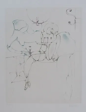 Acquaforte Bellmer - Senza titolo