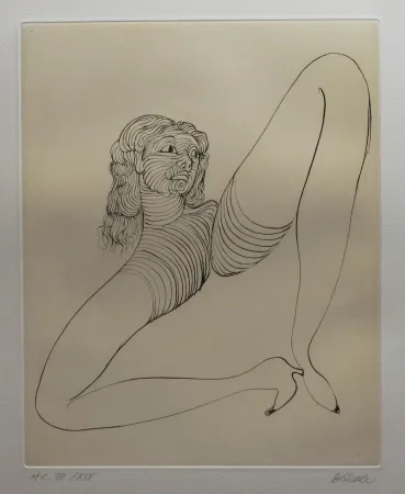 Acquaforte E Acquatinta Bellmer - Solitude