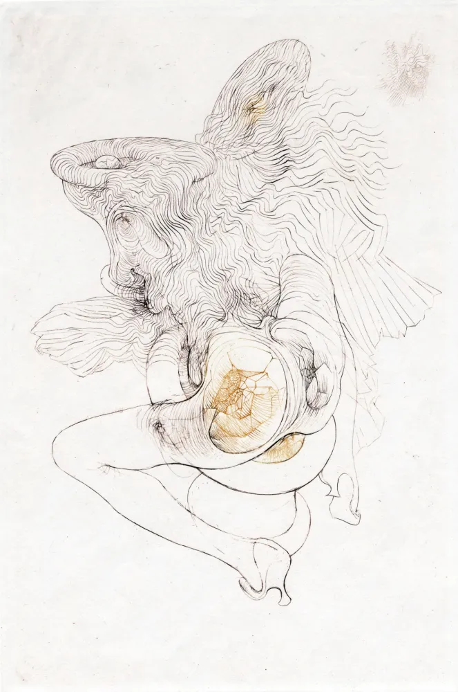 Acquaforte E Acquatinta Bellmer - SUITE EN COULEURS DES 6 GRAVURES POUR 