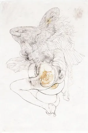 Acquaforte E Acquatinta Bellmer - SUITE EN COULEURS DES 6 GRAVURES POUR 