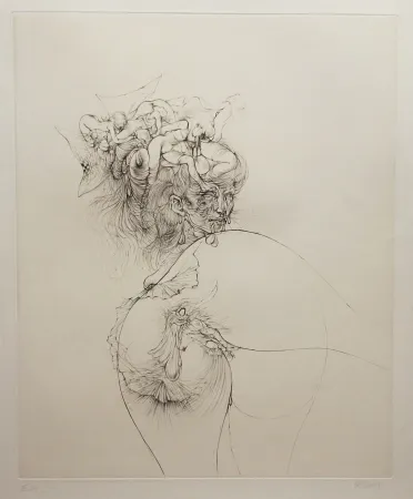 Acquaforte E Acquatinta Bellmer - Titre inconnu