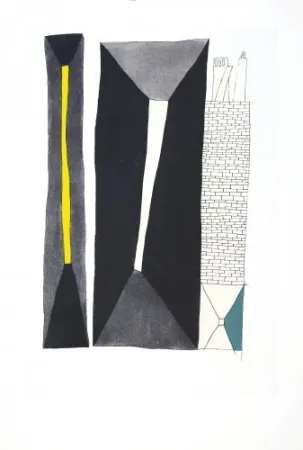 Acquaforte E Acquatinta Benmayor - Pasillo con muro