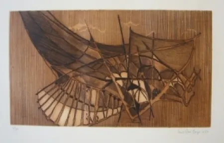 Incisione Berge - Araignée