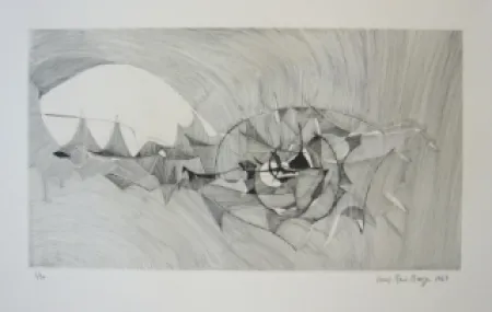 Incisione Berge - Quadrige