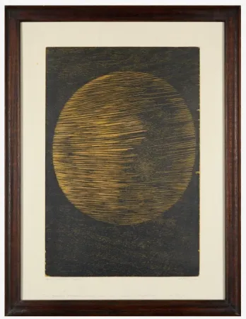 Incisione Su Legno Bergman - Astre