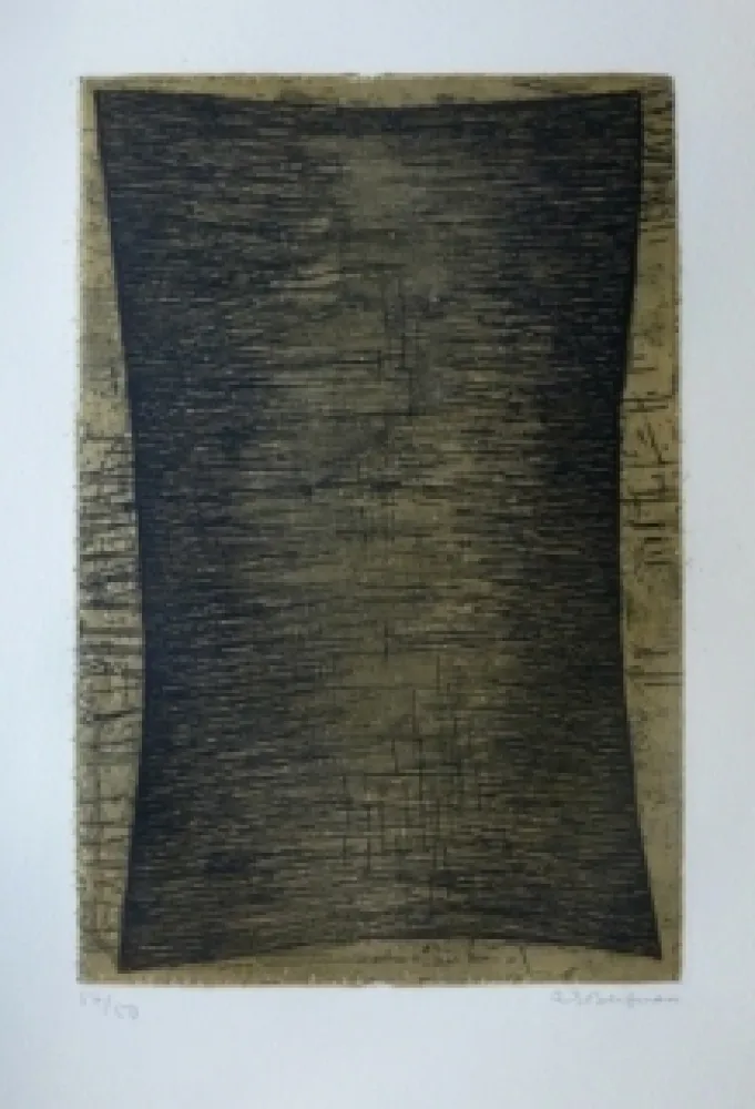 Acquaforte E Acquatinta Bergman - Composition