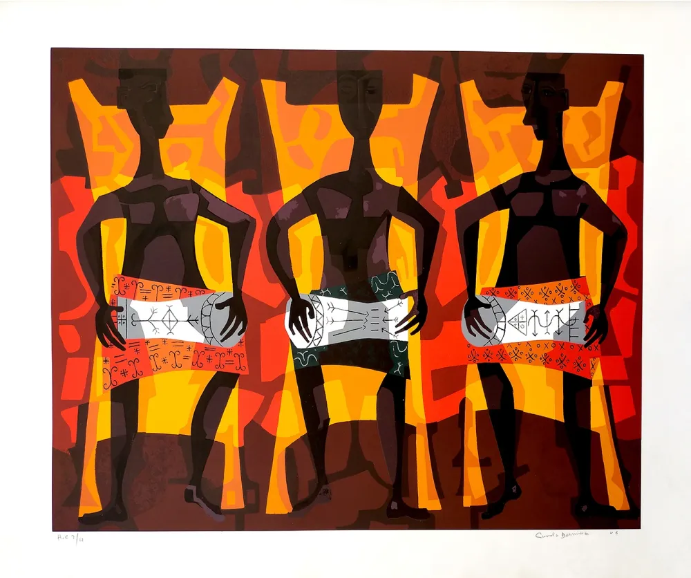 Serigrafia Bermúdez - Los tres músicos