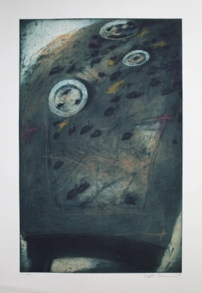 Acquaforte E Acquatinta Bernsau - Untitled