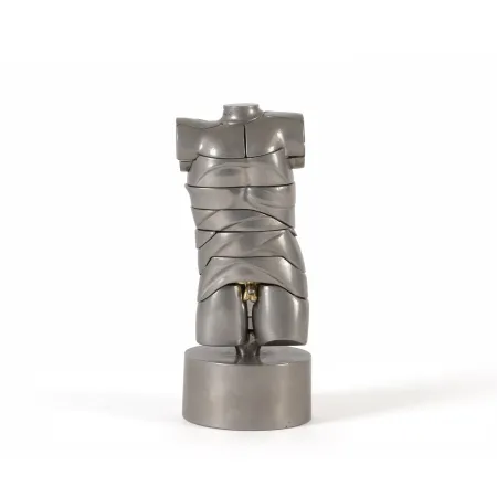 Non Tecnico Berrocal - Miguel Berrocal - Mini David - Nickel silver and brass - 1968