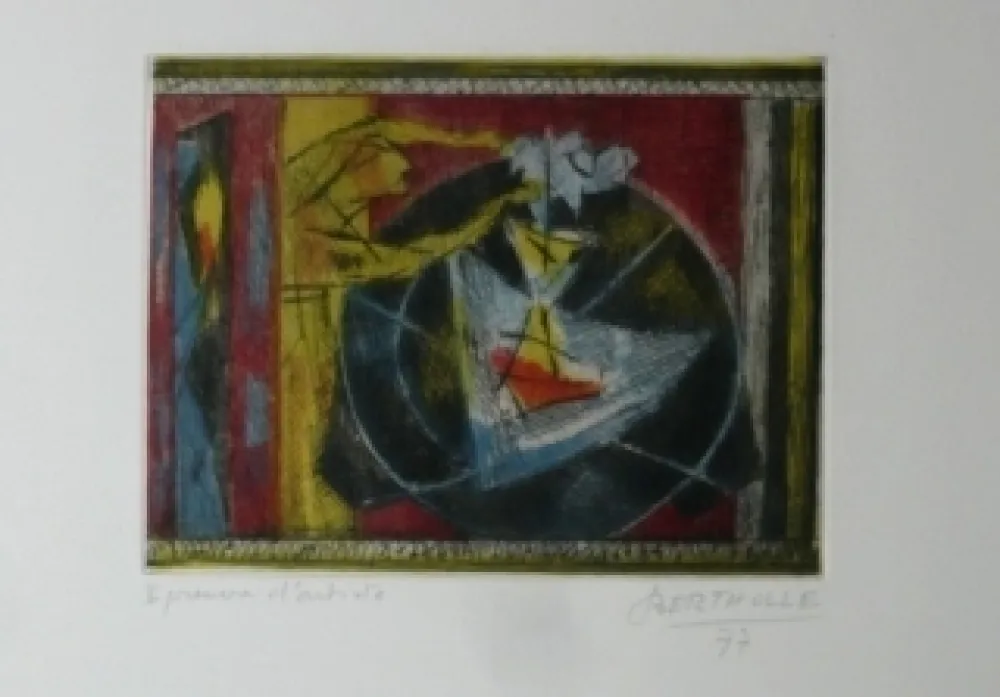 Incisione Bertholle - Sans titre