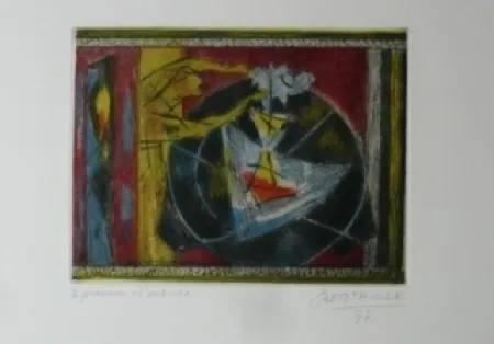 Incisione Bertholle - Sans titre