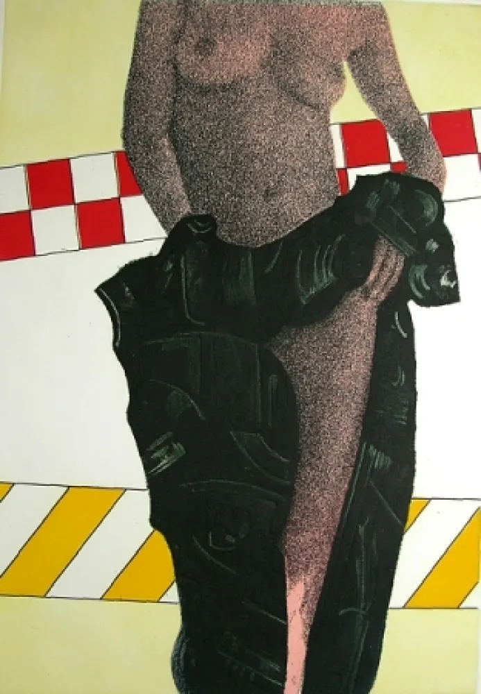 Acquaforte E Acquatinta Bertini - Nudo