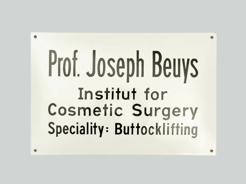 Multiplo Beuys - Buttlocklifting