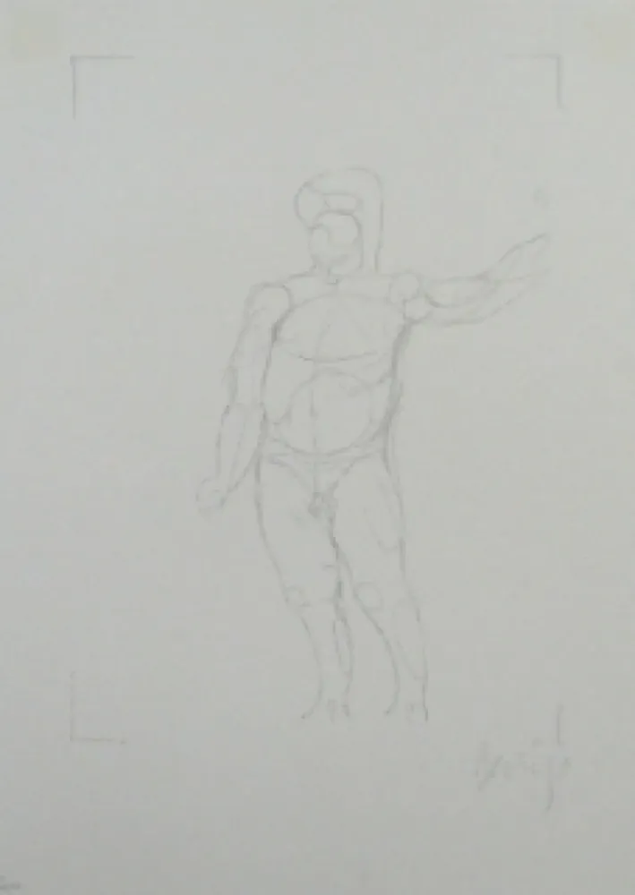 Litografia Beuys - Codices Madrid 1