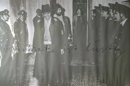 Serigrafia Beuys - Demokratie ist lustig, 1973. 