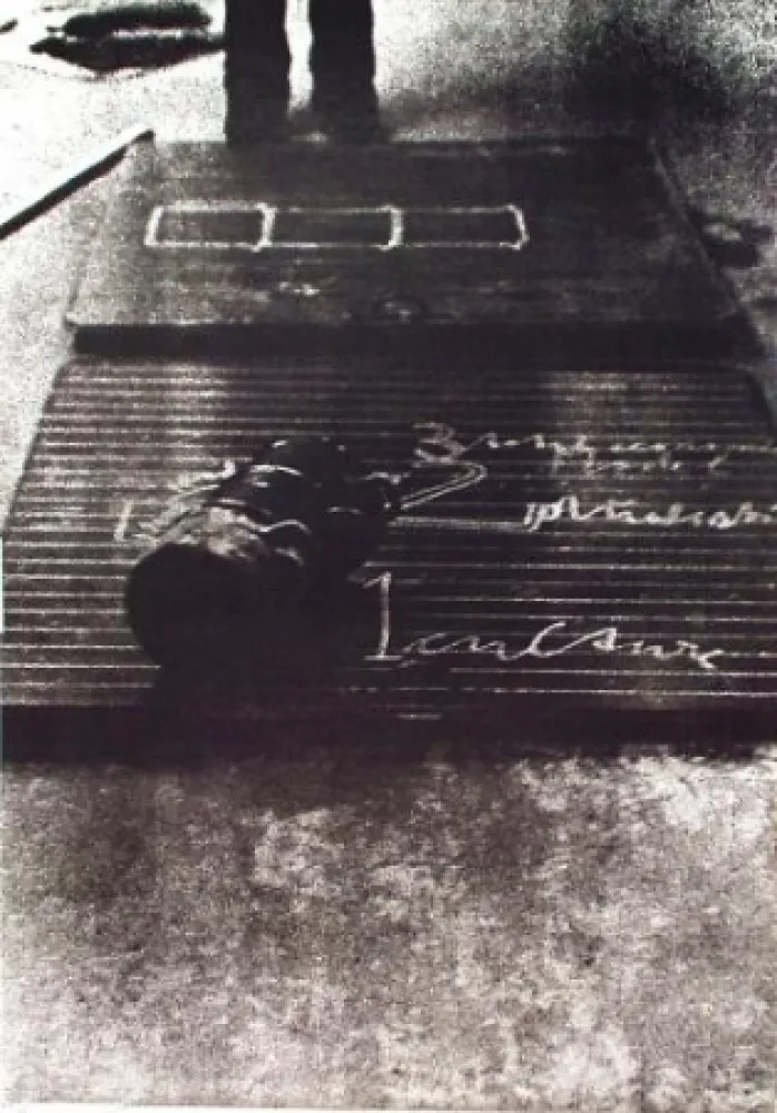 Serigrafia Beuys - Im Kopf und im Topf