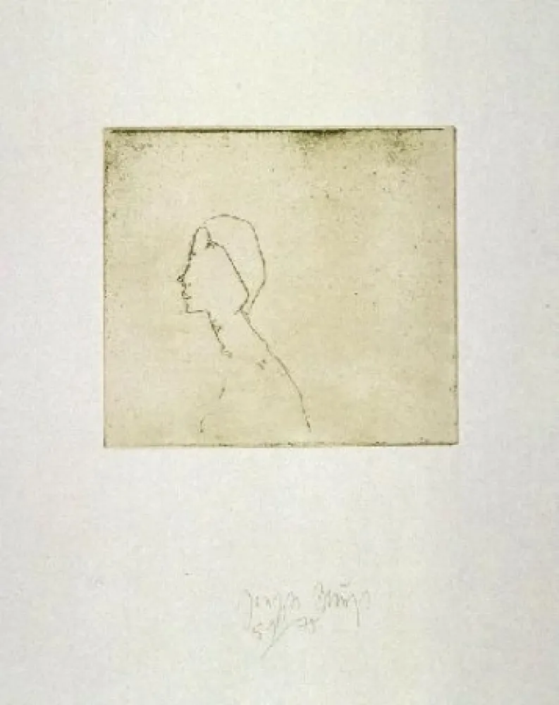 Acquaforte E Acquatinta Beuys - Kopf H.B