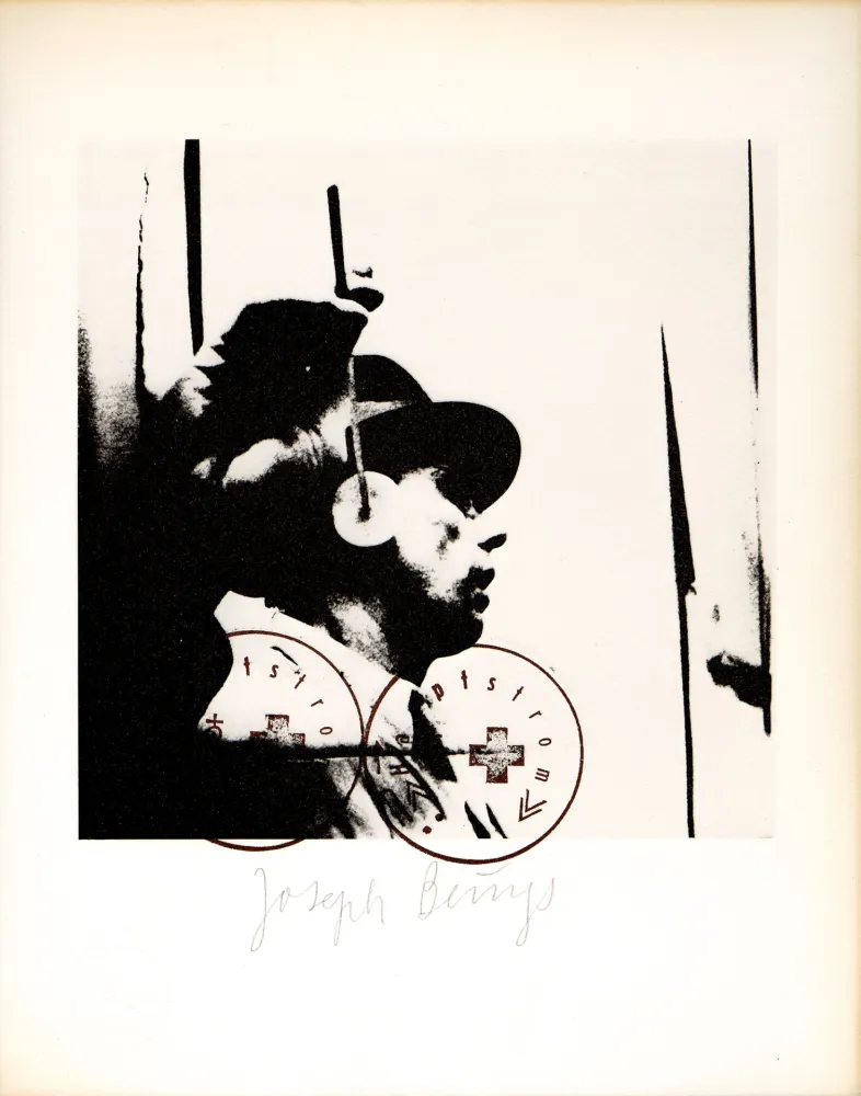Litografia Beuys - L'udito