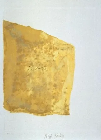 Acquatinta Beuys - Materie