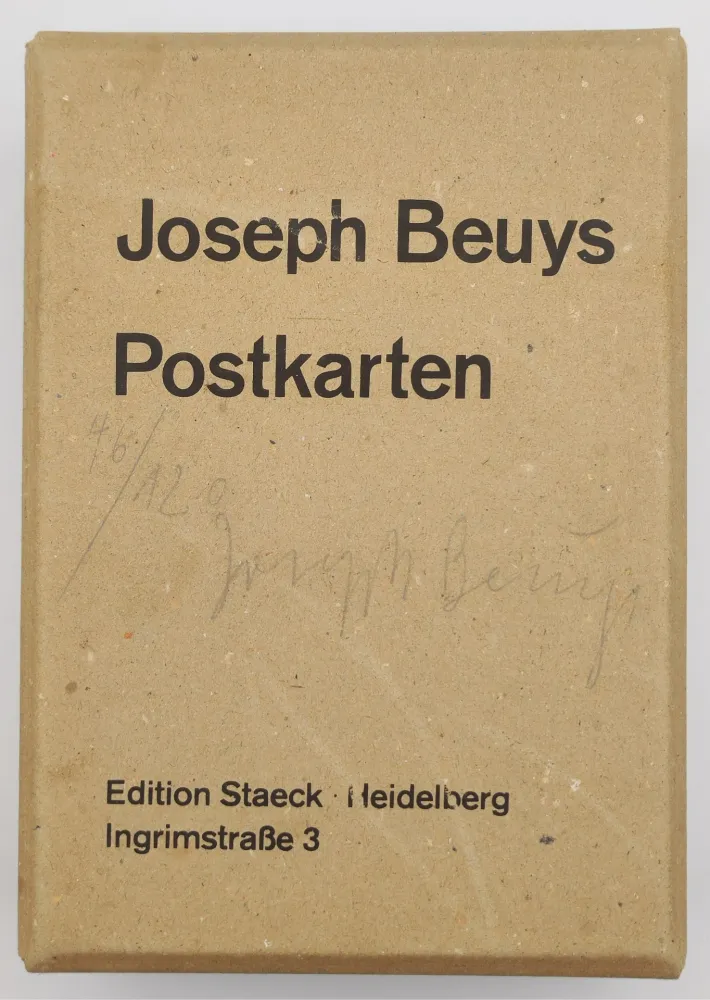 Multiplo Beuys - Postkarten. Multiple.