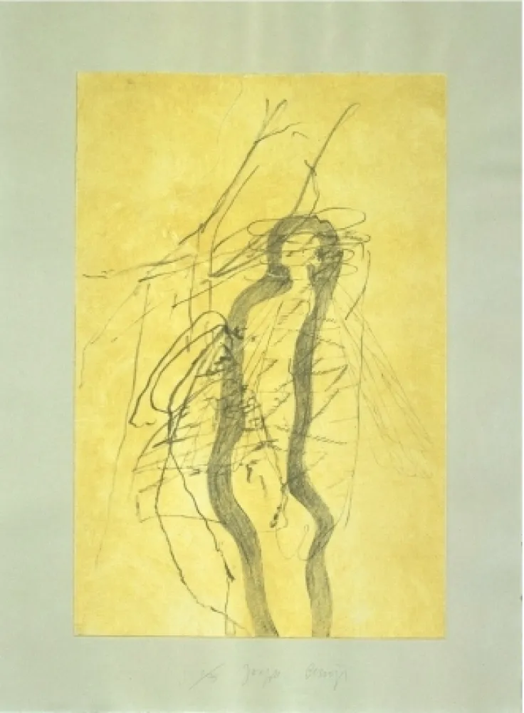 Acquaforte E Acquatinta Beuys - Schwurhand: Blitz and Bienenkönigin