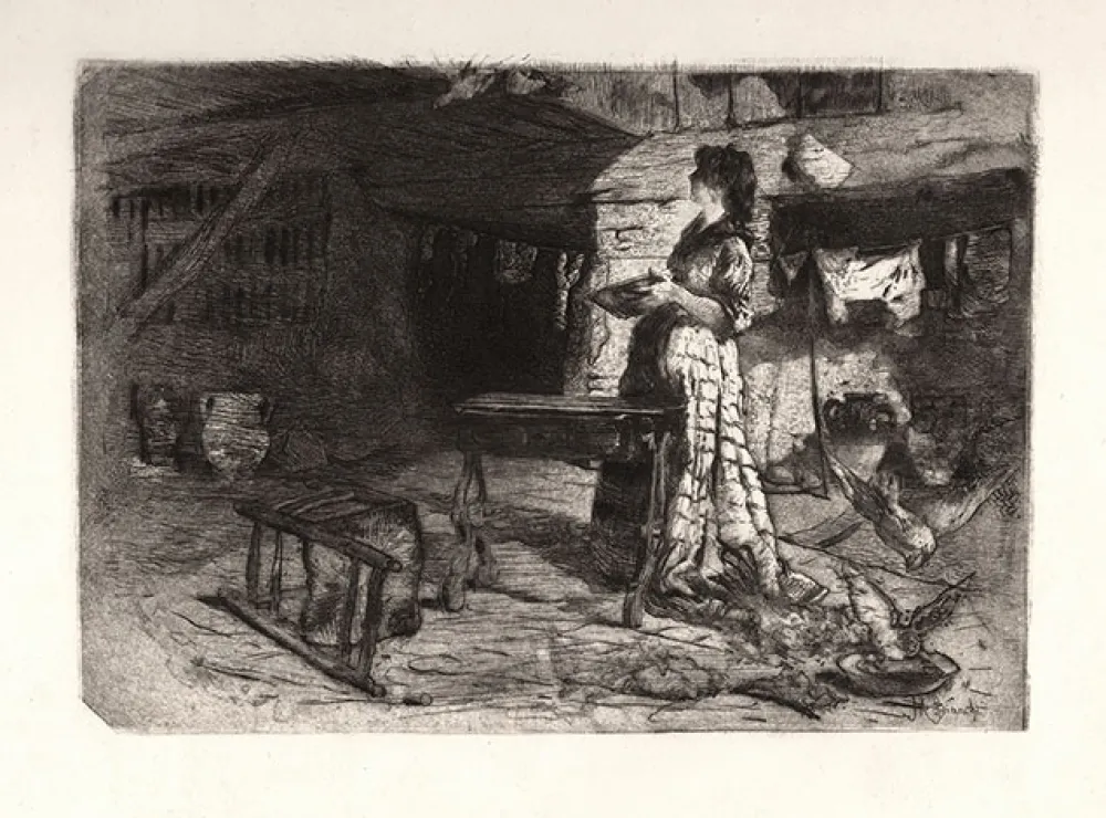 Acquaforte E Acquatinta Bianchi - LA MASSAIA