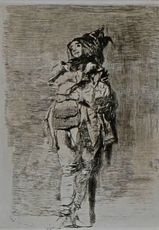 Acquaforte Bianchi - Pagliaccio