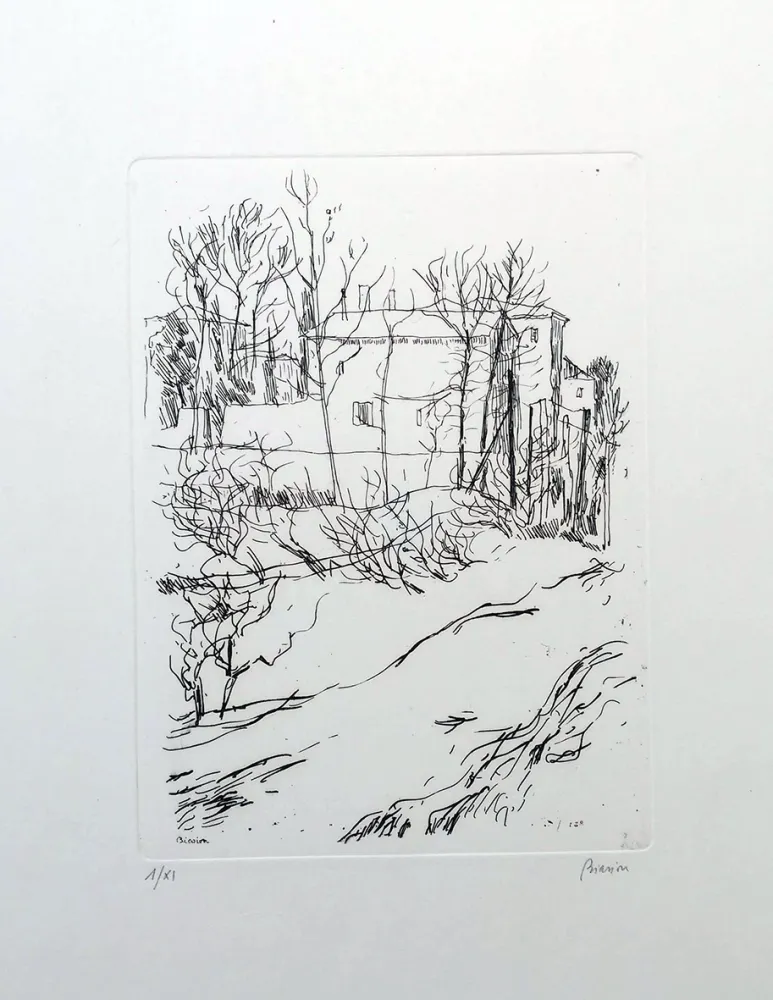 Acquaforte Biasion - Paesaggio